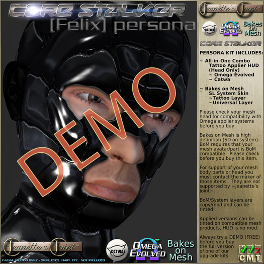 ~JJ~ Core Stalker Persona [Felix] [DEMO]