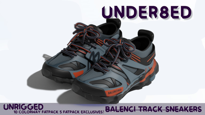 UR// Balenci Track - Blue/Orange *ADD ME*