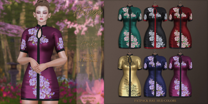 :: ANTAYA :: Dress <Anka> FATPACK (wear)