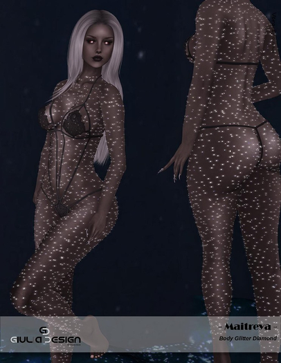 [GIULIADESIGN] -BODY GLITTER DIAMOND-