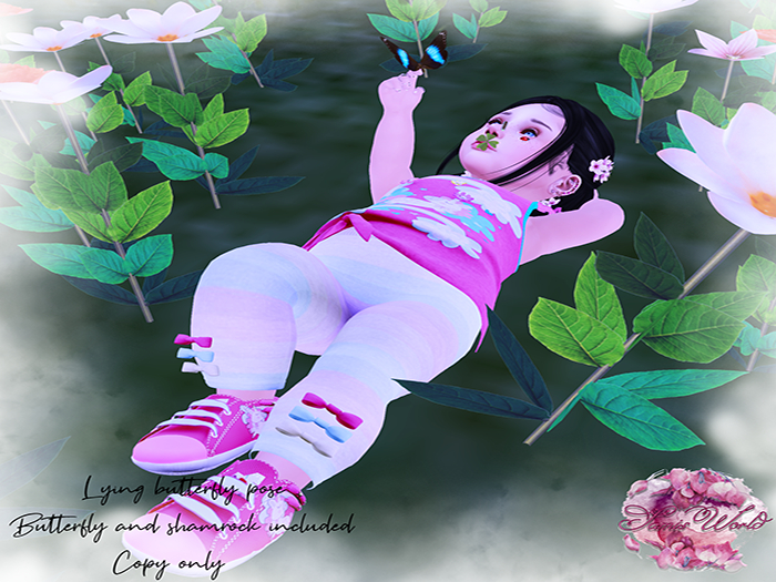 Samis World  Lying Butterfly pose