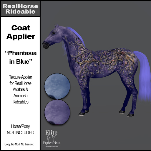 *E* RHR - Coat Applier - Phantasia in Blue [Add & Click]