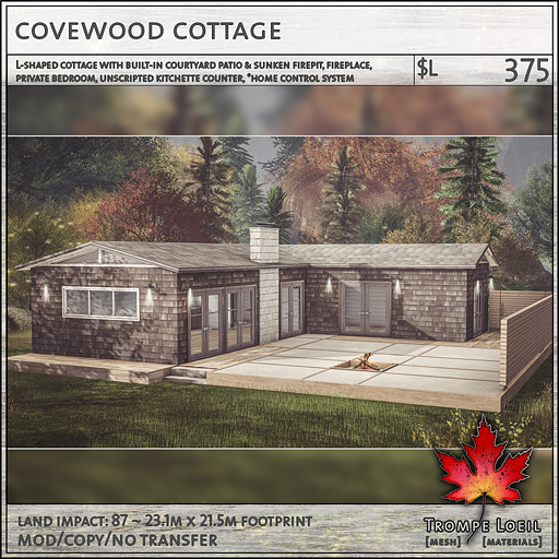 Trompe Loeil - Covewood Cottage [mesh]