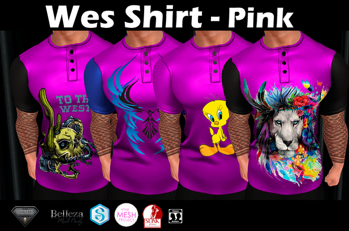 NE - Wes Shirt Pink