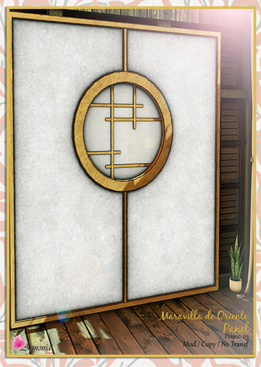 Armonia Decor [AD] Panel Maravilla de Oriente