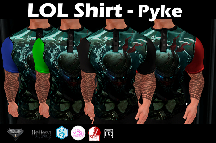 NE - LOL Shirt Pyke