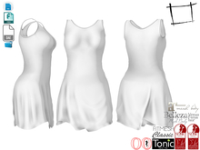 Dae Obj FBX For Women's Vest Mini Dress Slink, Maitreya, Ocacin Voluptuous, Belleza, Tonic