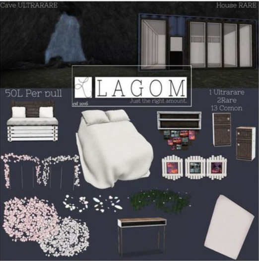 LAGOM - Cryptic rose [Sidetable Right]