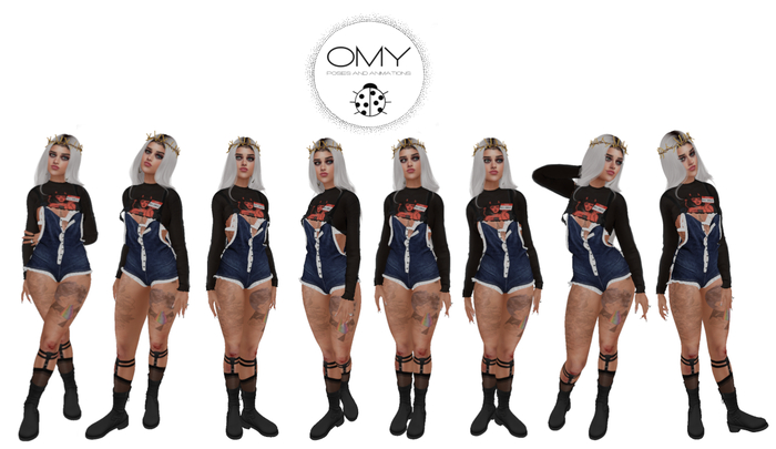 OMY Shellina Static Pose Fatpack