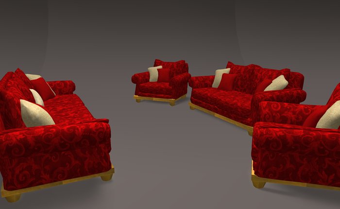 Lounge Suite 2 X Settee 2 Arm Chairs Any Color