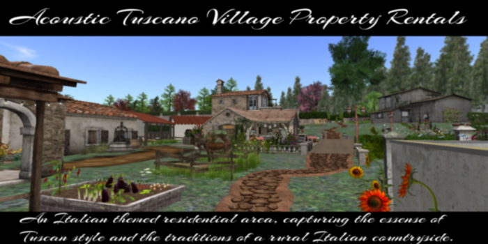 Acoustic Toscano Village Info