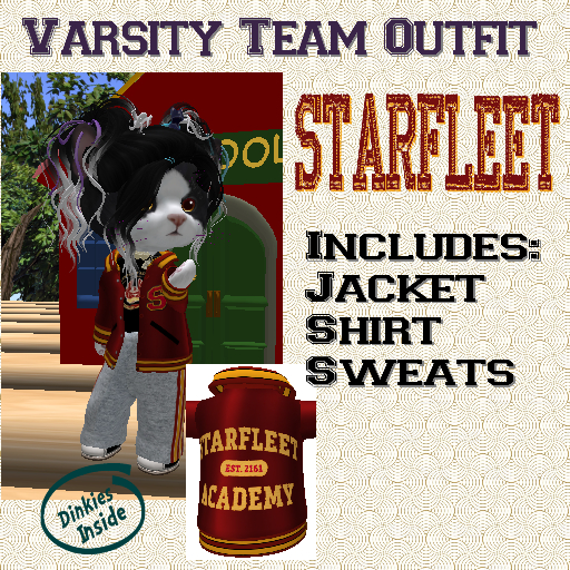 ~SWD~ DI- Varsity Outfit *StarFleet  (add me)