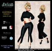 Delicatt Couture : Outfit Kateria - black