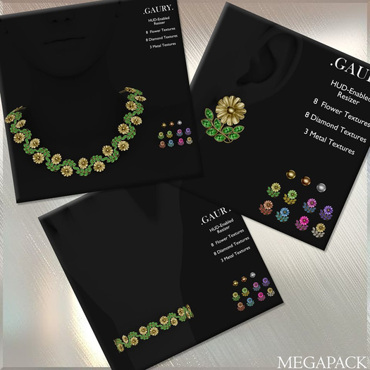 GAURY Flower Leaf MEGAPACK