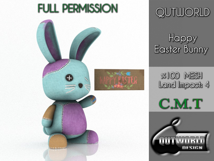 .::QUTWORLD Happy Easter Bunny::. FP 