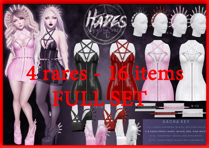 Violent Seduction - Hades - Full Set Complete