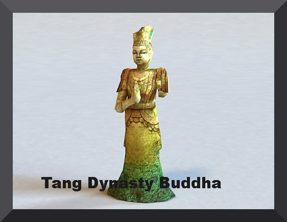 Tang Dynasty Buddha Statue  2