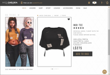 .miss chelsea. Indi Tee Black