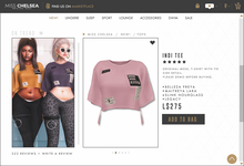 .miss chelsea. Indi Tee Pink