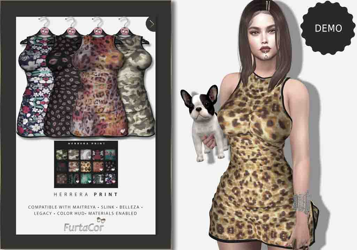 :::DEMO:::[FurtaCor Female] Herrera Print