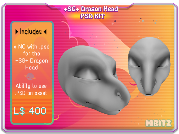 .K. +SG+ DRagon Head PSD