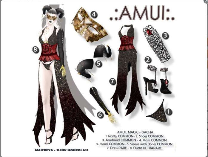 07. .:AMUI:. Magic - Dress RARE