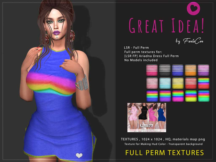 ::GREAT IDEA:::Herrera Dress:::raibow