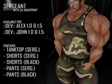 [[Z:E:N]]SERGANT OUTFIT FOR ALEX & JOHN