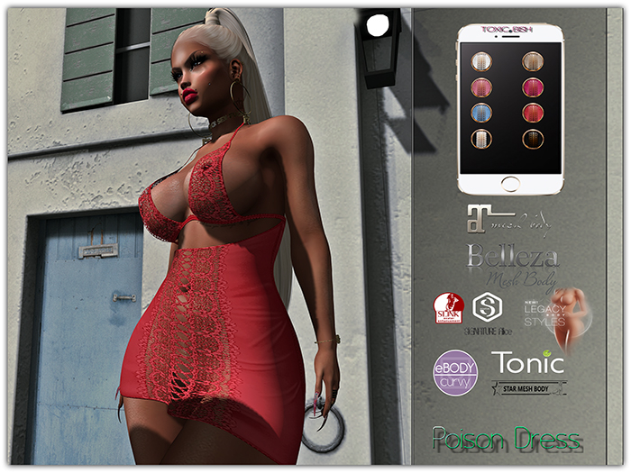 [TOXIC BISH] 'Poison' Dress @ HUD