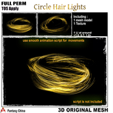 Full Perm Circle Hair Lights