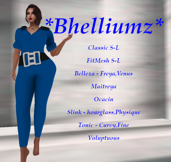 *Bhelliumz* Jumper Blue pack