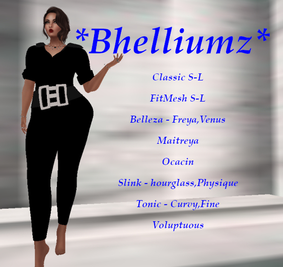*Bhelliumz* Jumper Black pack