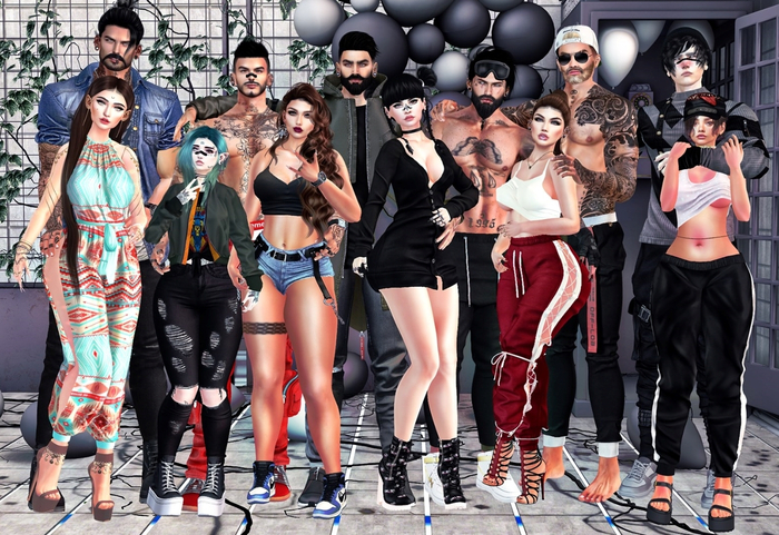 Pose#65 Big family