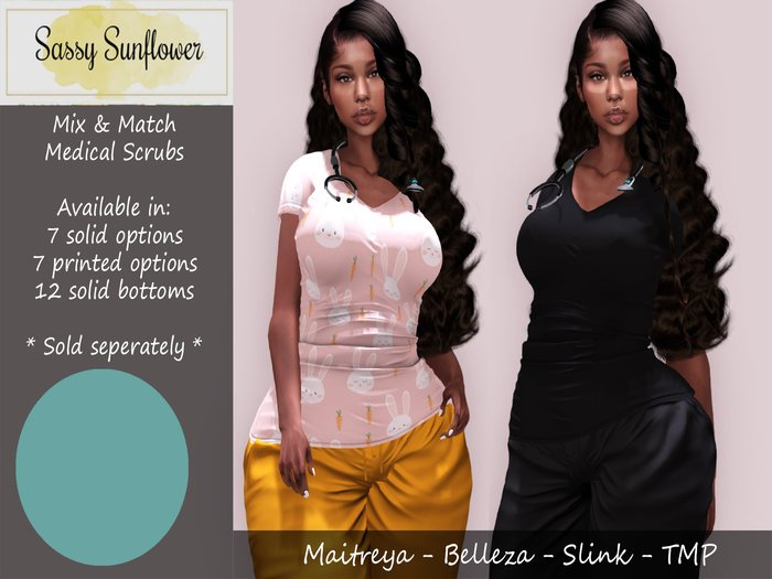 {SS} Medical Scrubs Bottom- Teal