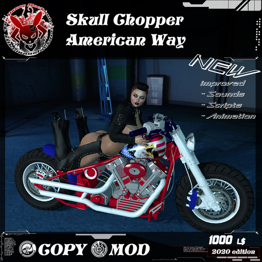 The Bunny Mechanic // Skull Chopper // American Way