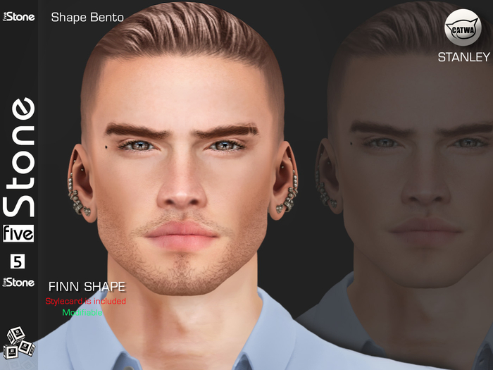 Five Stone (Catwa Stanley Head) FINN Shape