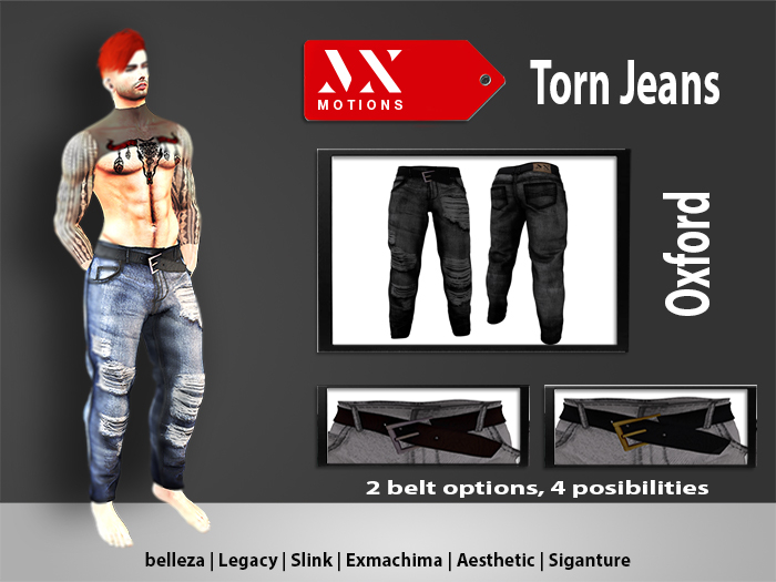 MXM Torn Jeans Oxford (Wear me)