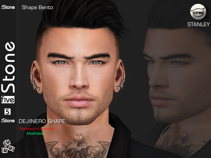 Five Stone (Catwa Stanley Head) DEJINERO Shape