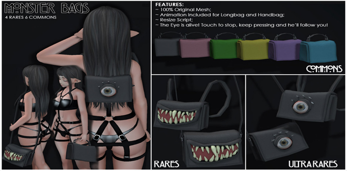 .: FW :. MonsterBags -  Backpack Mouth RARE