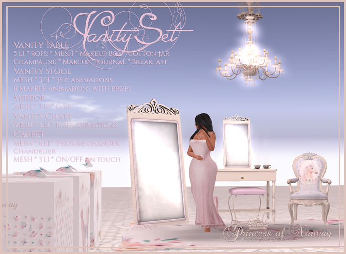 Studio Craft * Princess of Norway Vanity Set