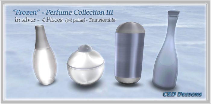 "Frozen" Perfume Collection III - Silver