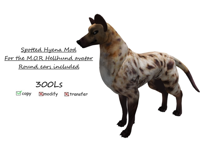 Hellhund Spotted Hyena Mod