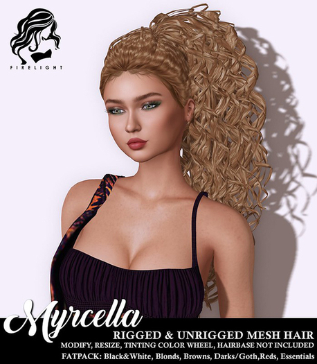 !!Firelight!! Myrcella Curls - Fatpack - wear