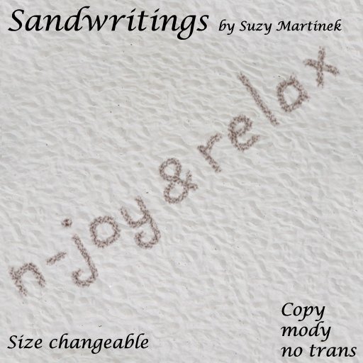 Sandwriting - n-joy & relax