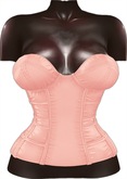 Kaithleen's Pin Up Set Corset - Peach