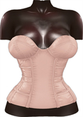 Kaithleen's Pin Up Set Corset - Nude