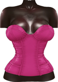Kaithleen's Pin Up Set Corset - Lipstick