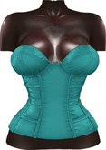 Kaithleen's Pin Up Set Corset - Mint