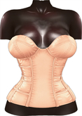 Kaithleen's Pin Up Set Corset - Gold