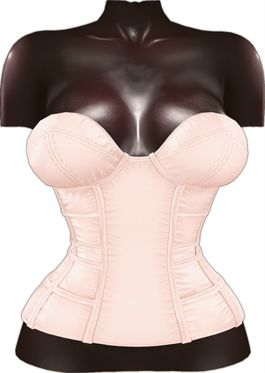 Kaithleen's Pin Up Set Corset - Cream